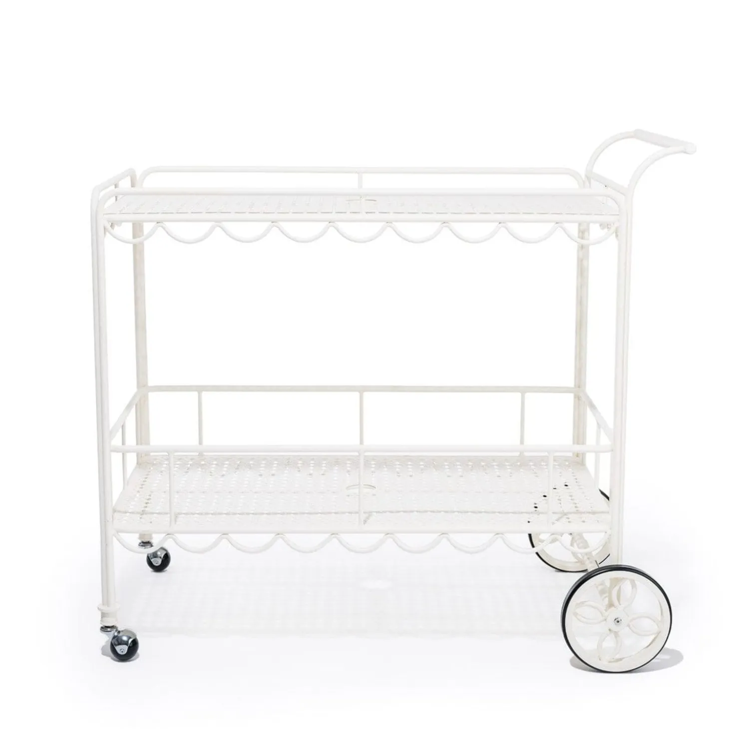 The Al Fresco Bar Cart - Antique White