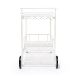 The Al Fresco Bar Cart - Antique White