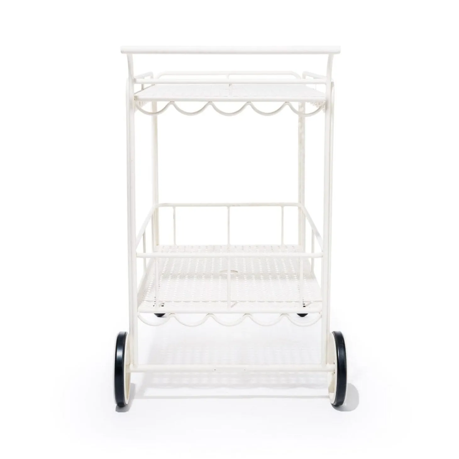 The Al Fresco Bar Cart - Antique White