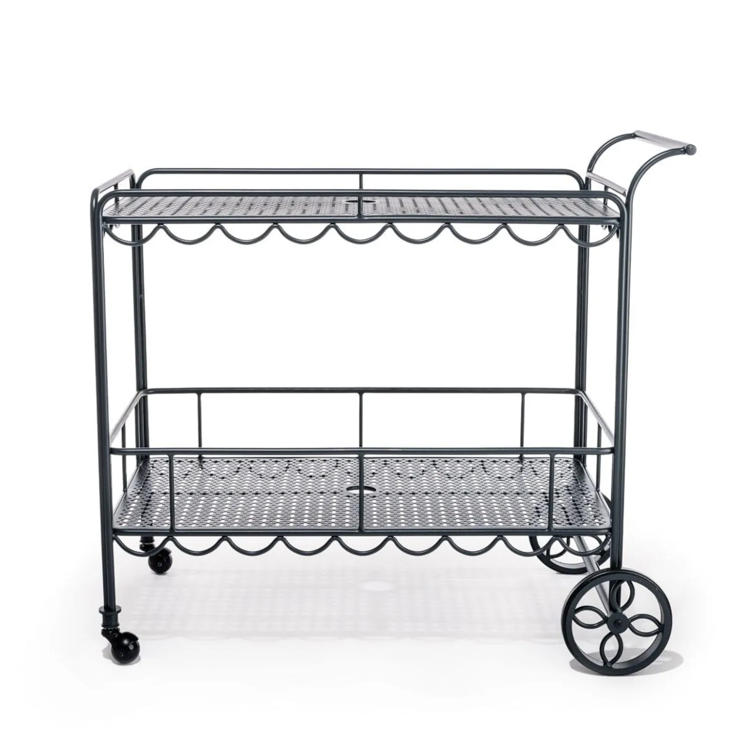 The Al Fresco Bar Cart - Vintage Black