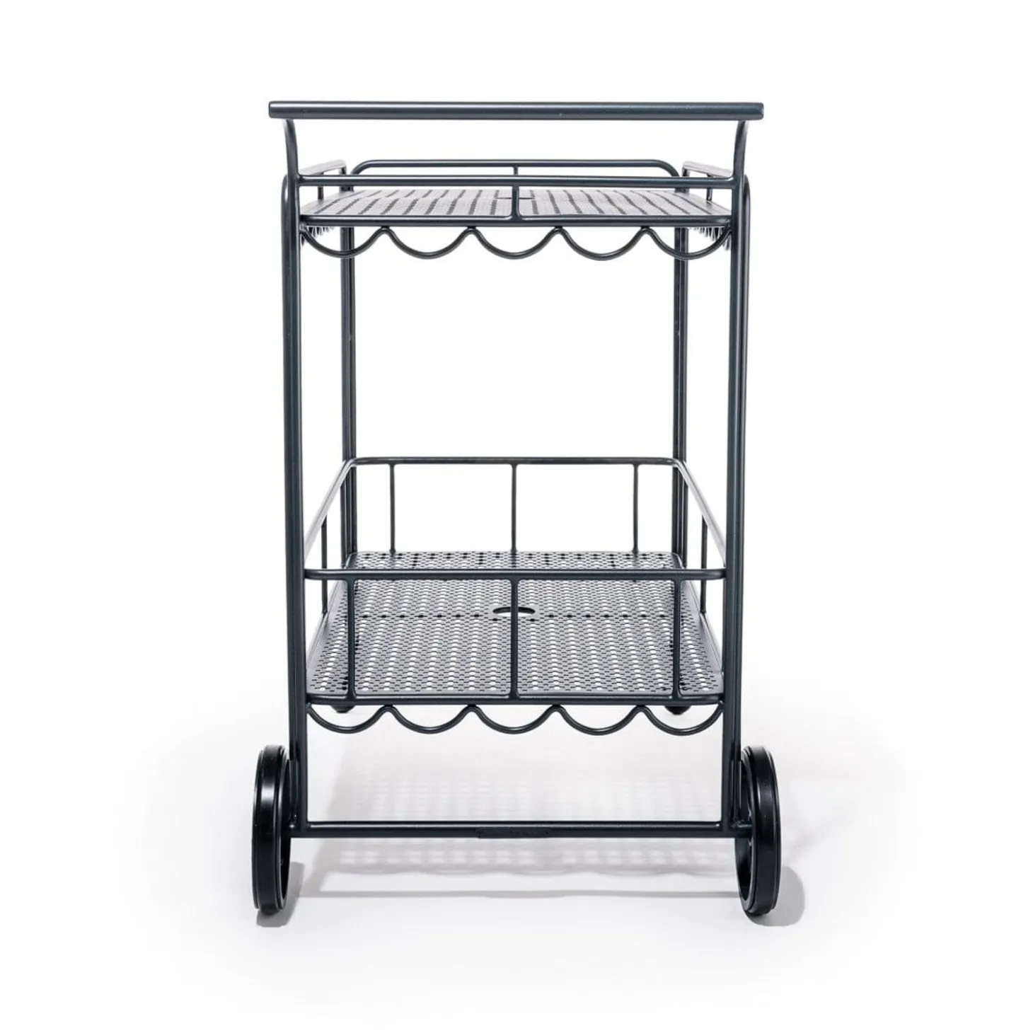 The Al Fresco Bar Cart - Vintage Black