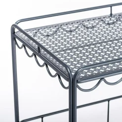 The Al Fresco Bar Cart - Vintage Black