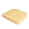 The Al Fresco Chair Cushion - Monaco Mimosa Stripe