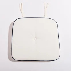 The Al Fresco Chair Cushion - Rivie White