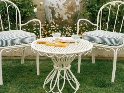 The Al Fresco Chair Cushion - Lauren'S Navy Stripe