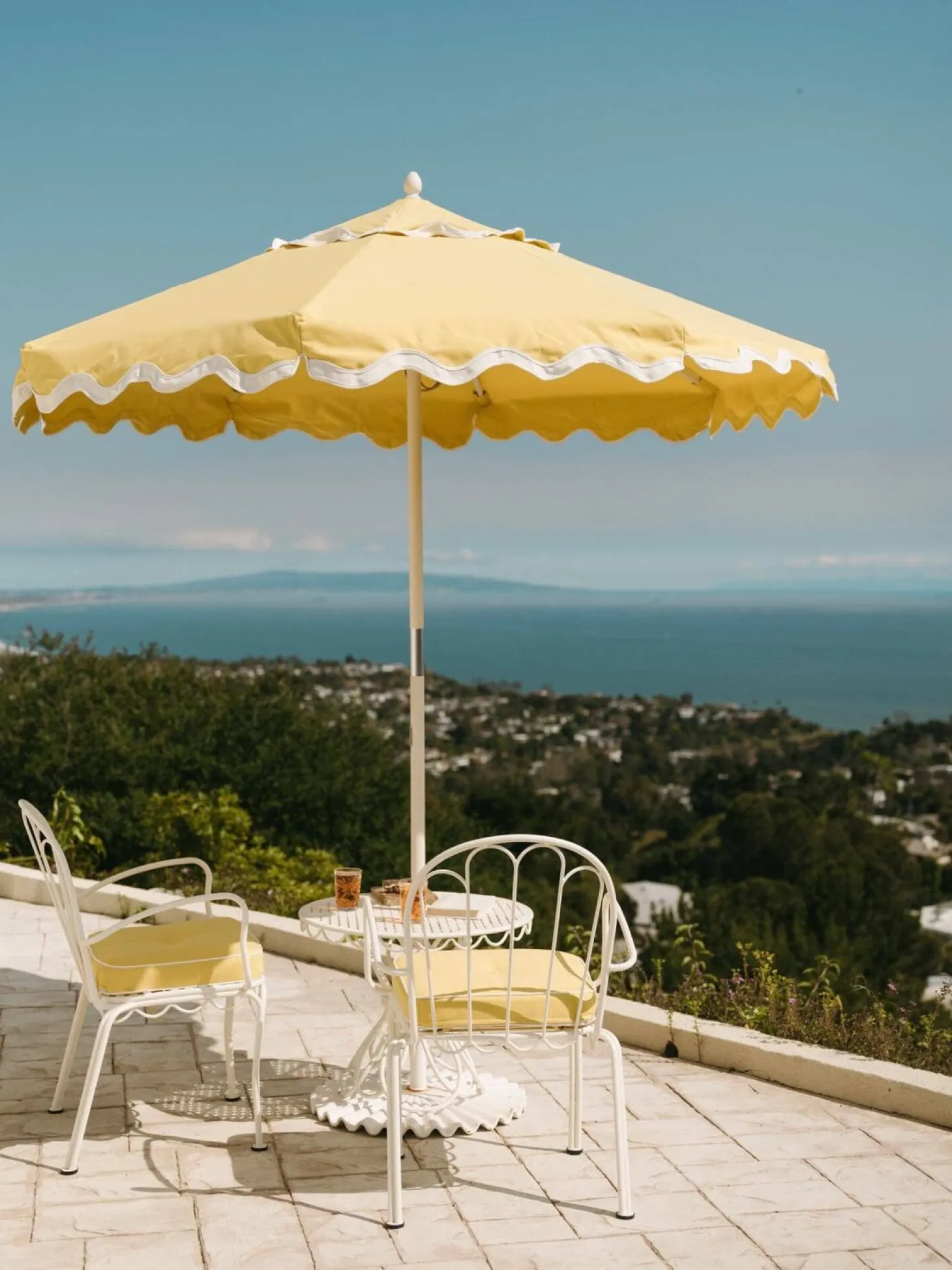 The Al Fresco Chair Cushion - Rivie Mimosa