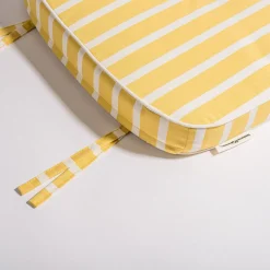 The Al Fresco Chair Cushion - Monaco Mimosa Stripe