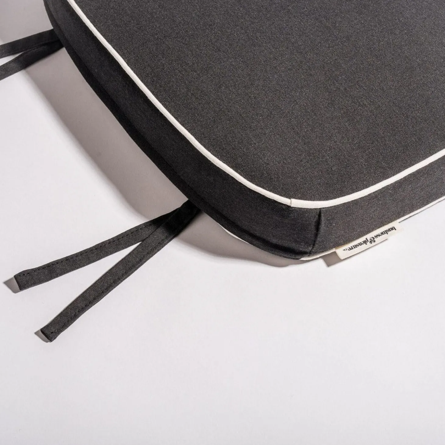 The Al Fresco Chair Cushion - Rivie Black