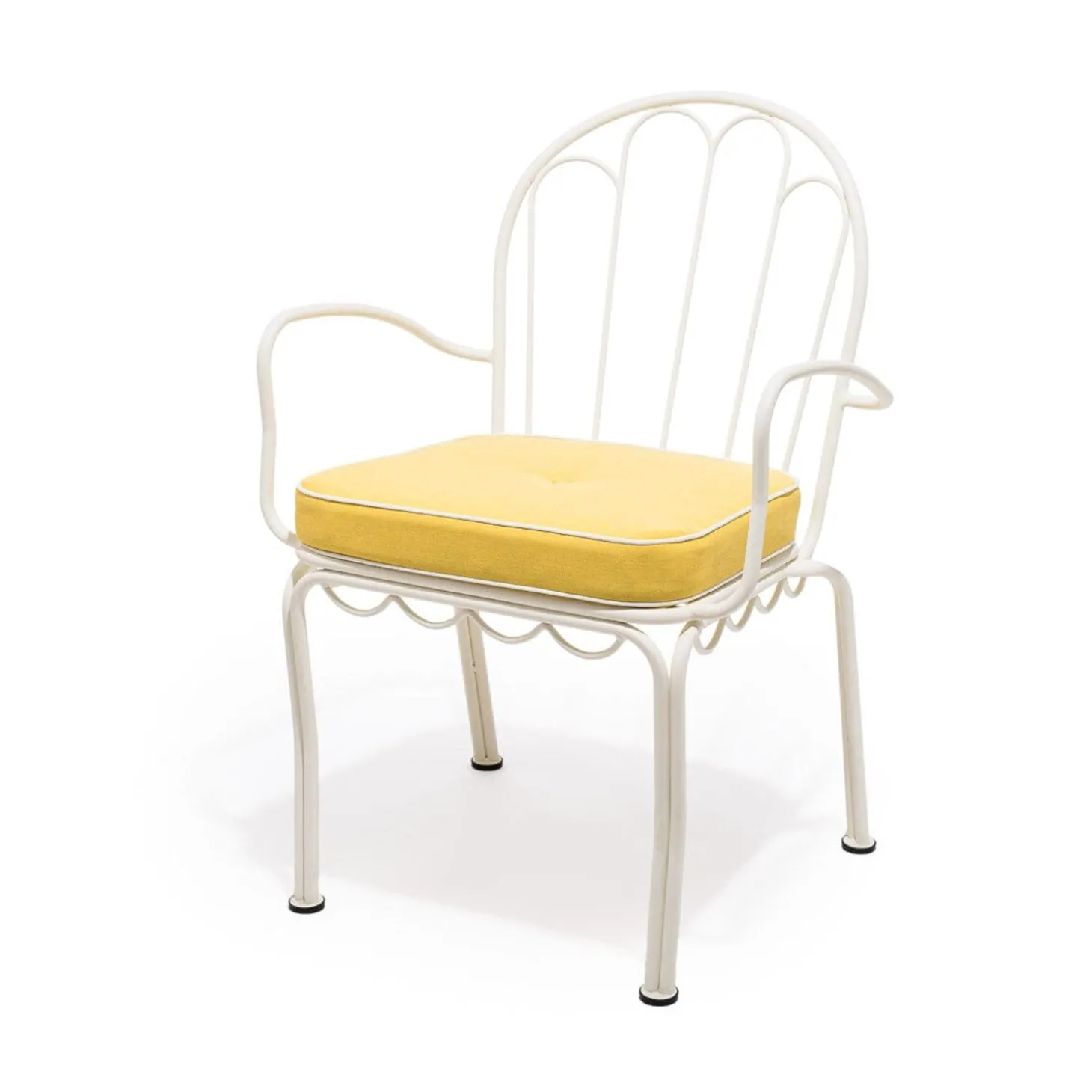 The Al Fresco Chair Cushion - Rivie Mimosa