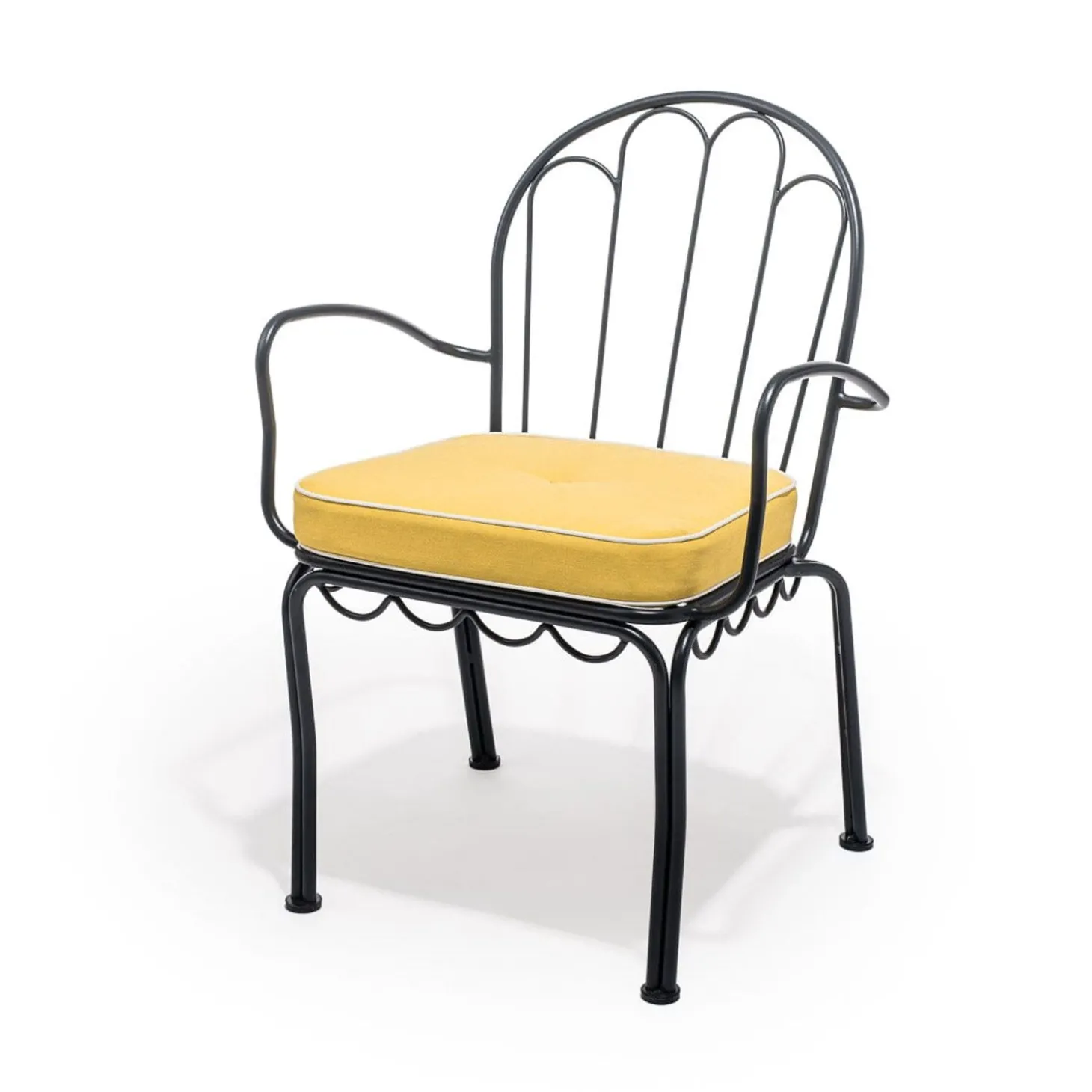 The Al Fresco Chair Cushion - Rivie Mimosa