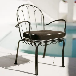The Al Fresco Dining Chair - Vintage Black