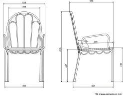 The Al Fresco Dining Chair - Antique White