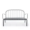 The Al Fresco Love Seat - Vintage Black