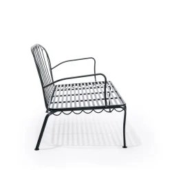 The Al Fresco Love Seat - Vintage Black