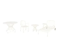 The Al Fresco Side Table - Antique White