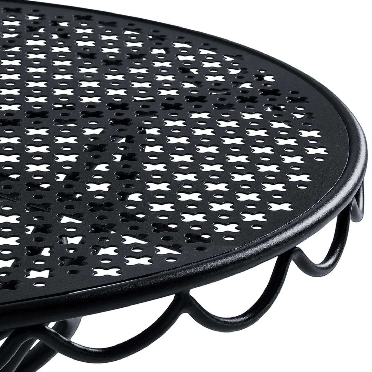 The Al Fresco Side Table - Vintage Black