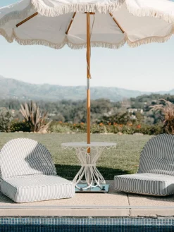 The Al Fresco Side Table - Antique White