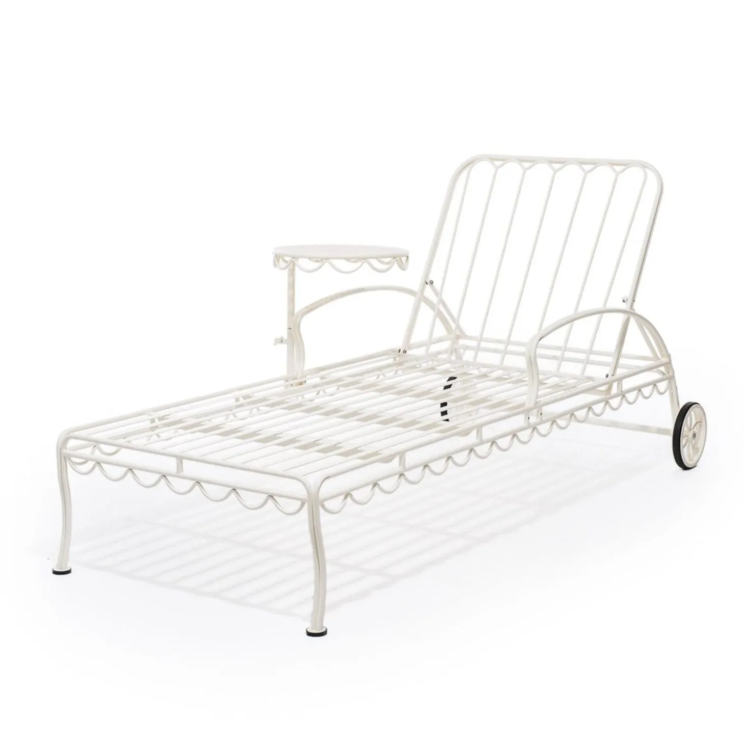 The Al Fresco Sun Lounger - Antique White