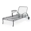 The Al Fresco Sun Lounger - Vintage Black