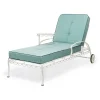 The Al Fresco Sun Lounger Cushion - Rivie Green