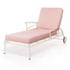 The Al Fresco Sun Lounger Cushion - Dusty Pink