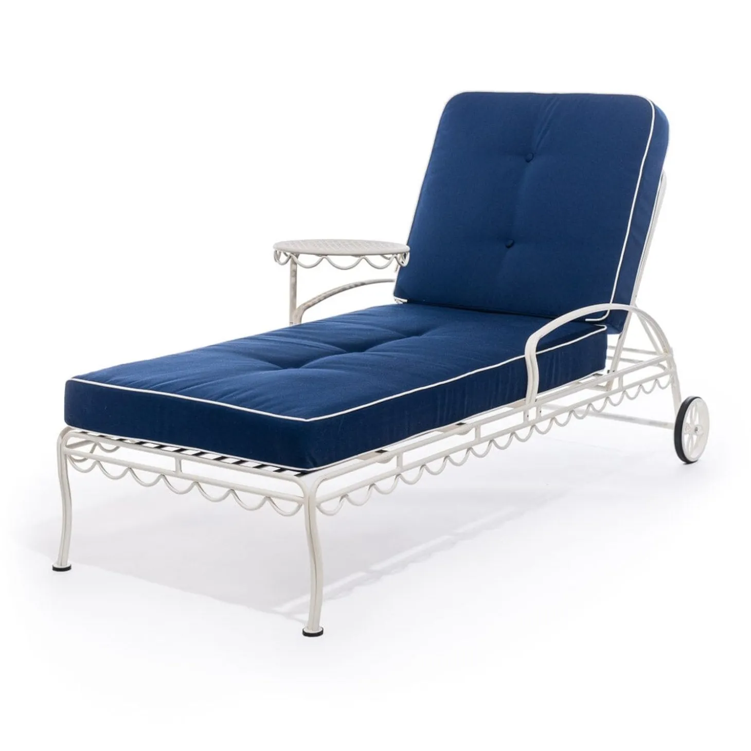 The Al Fresco Sun Lounger Cushion - Boathouse Navy