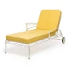 The Al Fresco Sun Lounger Cushion - Rivie Mimosa