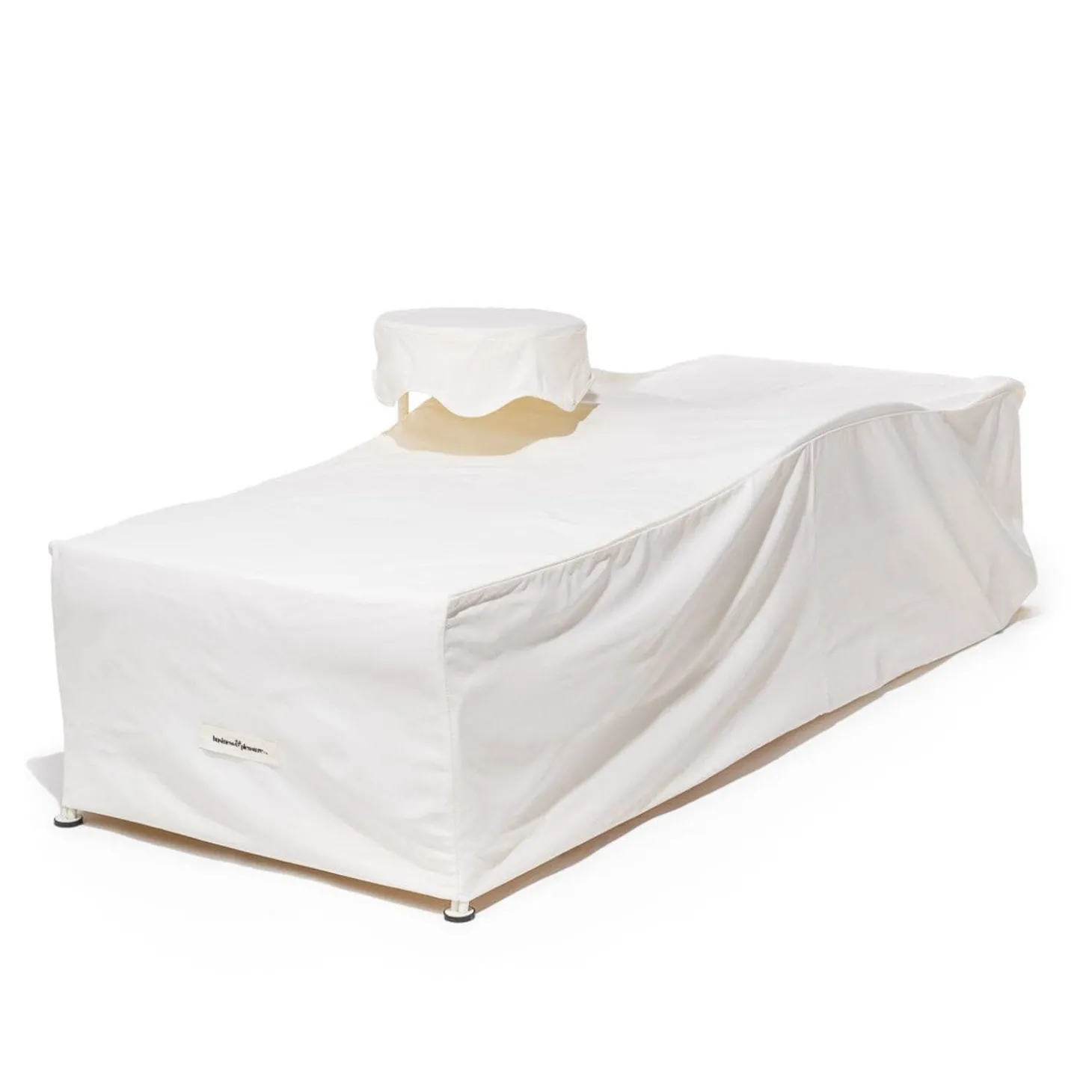 The Al Fresco Sun Lounger Cover - Antique White