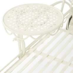 The Al Fresco Sun Lounger - Antique White
