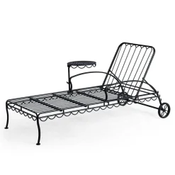 The Al Fresco Sun Lounger - Vintage Black