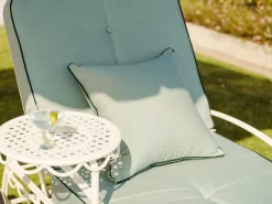 The Al Fresco Sun Lounger Cushion - Rivie Green