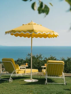 The Al Fresco Sun Lounger Cushion - Rivie Mimosa