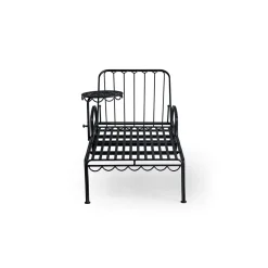 The Al Fresco Sun Lounger - Vintage Black