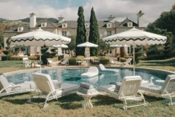 The Al Fresco Sun Lounger Cushion - Lauren'S Navy Stripe