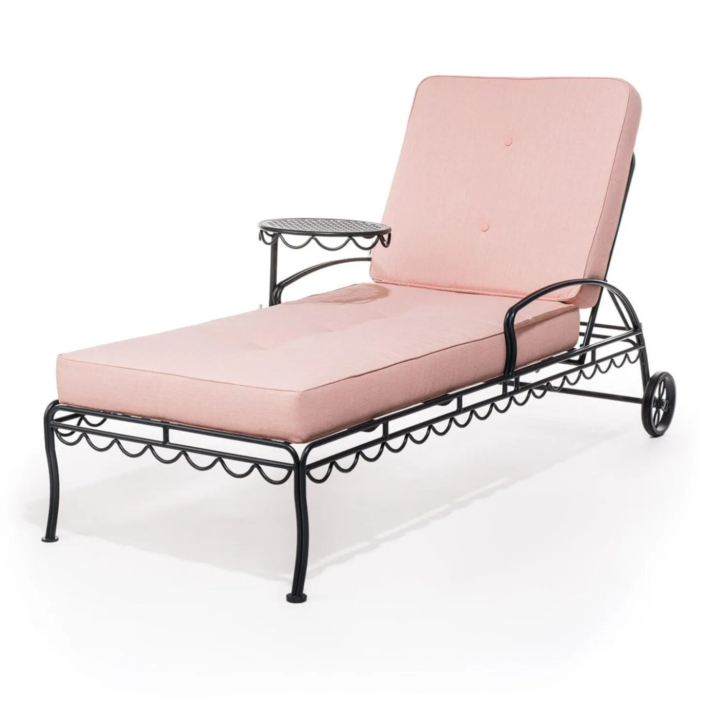 The Al Fresco Sun Lounger Cushion - Dusty Pink