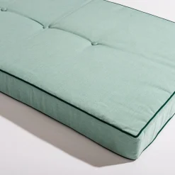 The Al Fresco Sun Lounger Cushion - Rivie Green