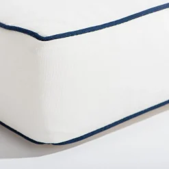 The Al Fresco Sun Lounger Cushion - Rivie White
