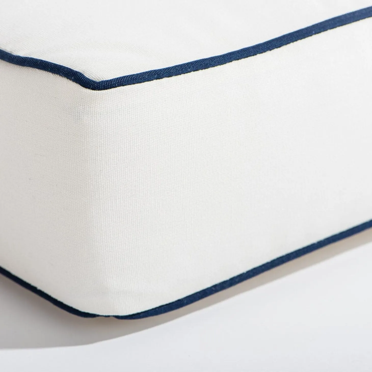 The Al Fresco Sun Lounger Cushion - Rivie White