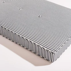 The Al Fresco Sun Lounger Cushion - Lauren'S Navy Stripe