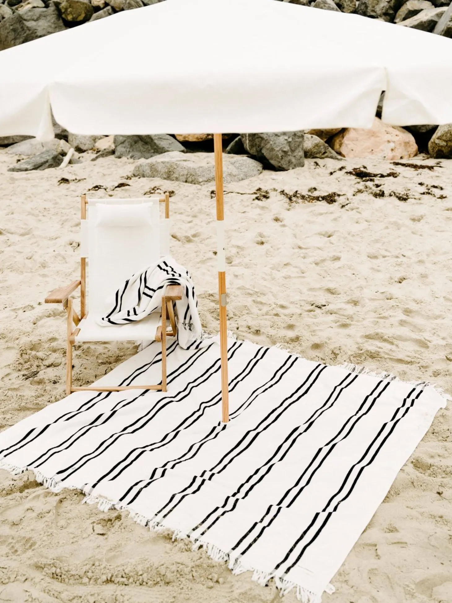 The Amalfi Umbrella - Antique White