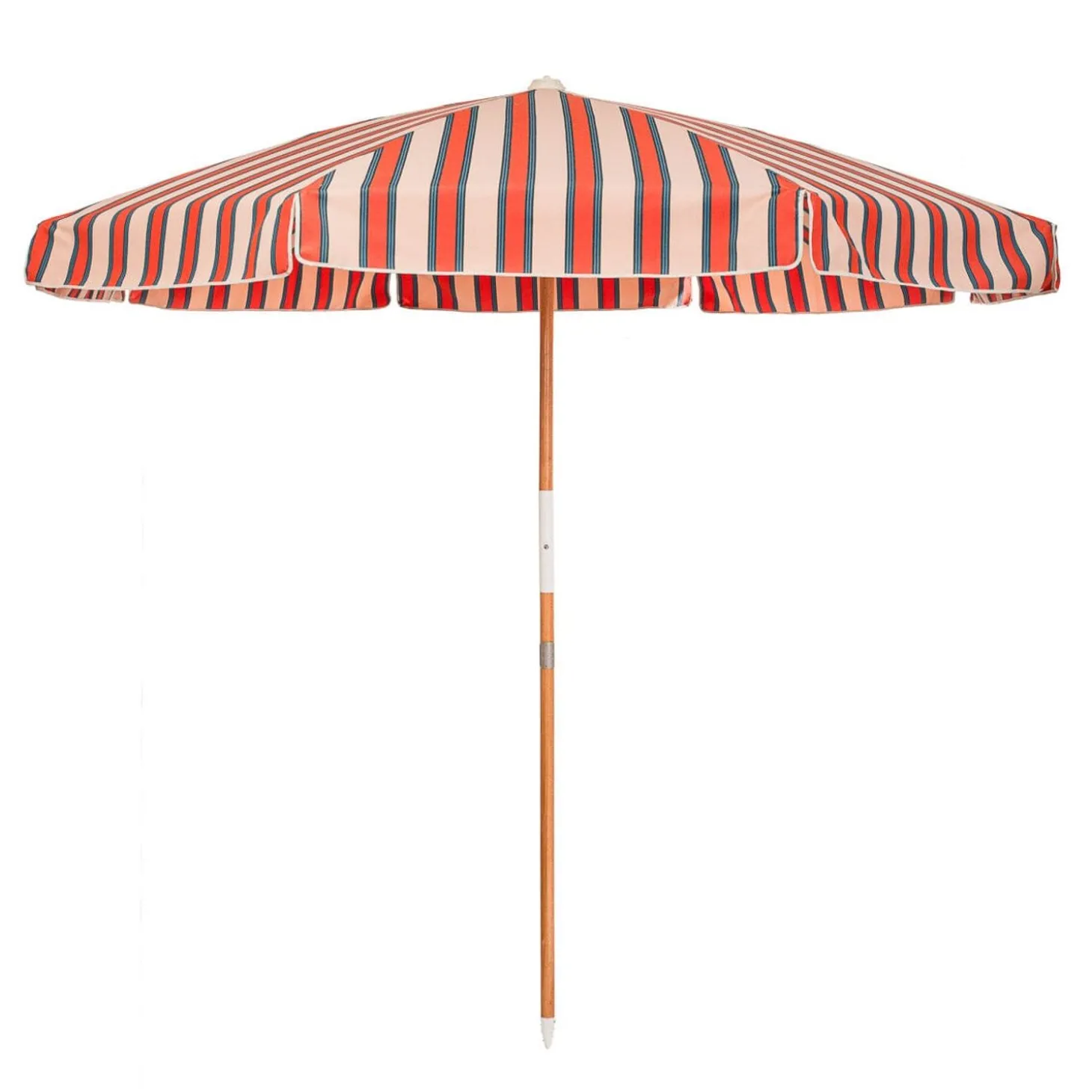 The Amalfi Umbrella - Bistro Dusty Pink Stripe