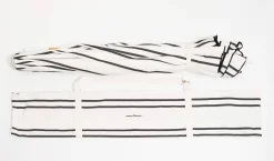 The Amalfi Umbrella - Black Two Stripe