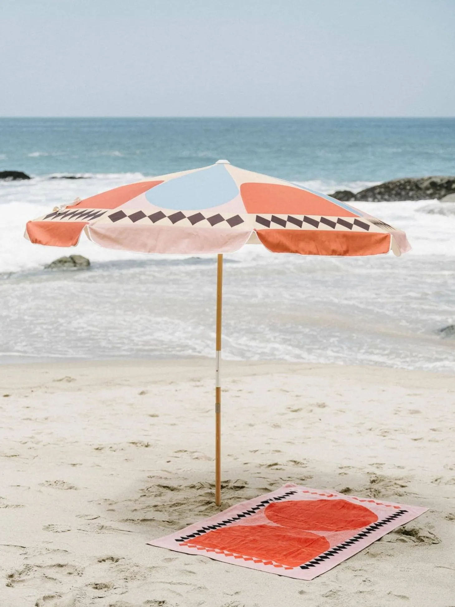The Amalfi Umbrella - Diamond Pink