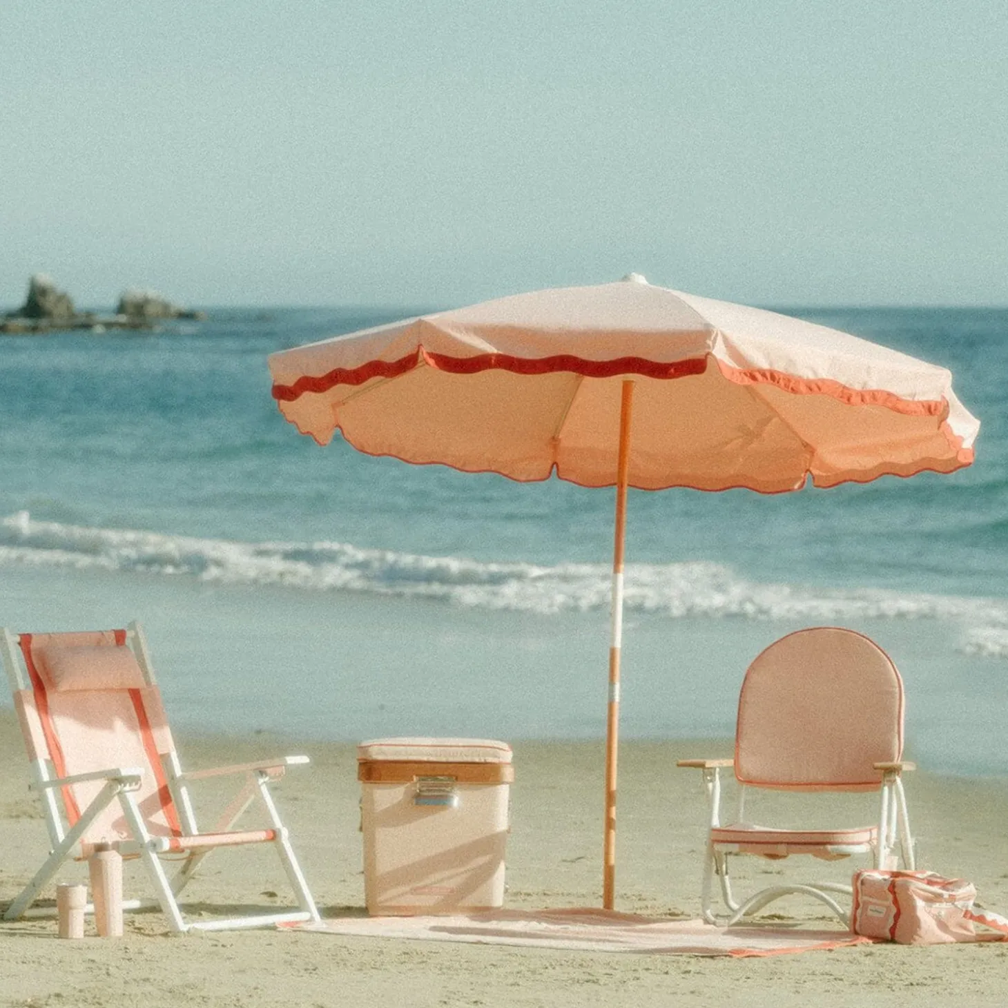 The Amalfi Umbrella - Rivie Pink