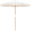 The Amalfi Umbrella - Sand Two Stripe