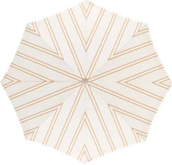 The Amalfi Umbrella - Sand Two Stripe