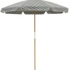 The Amalfi Umbrella - Vintage Green Check