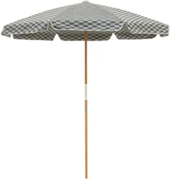The Amalfi Umbrella - Vintage Green Check