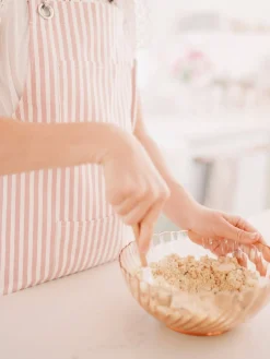 The Apron - Lauren'S Pink Stripe