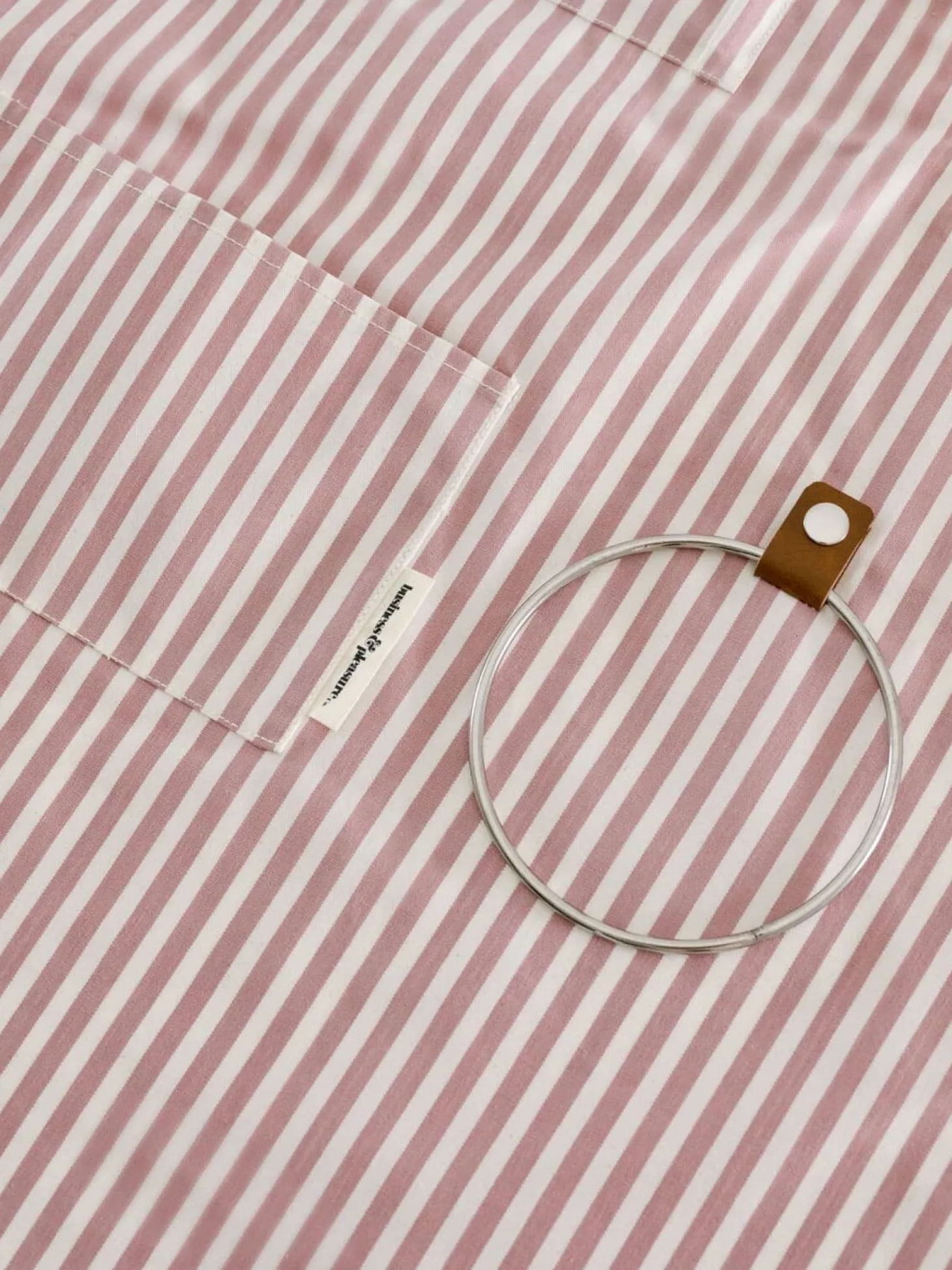 The Apron - Lauren'S Pink Stripe